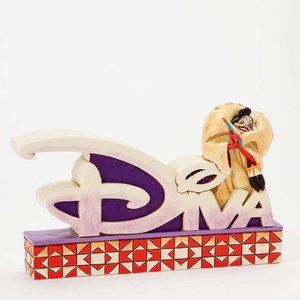 101 Dalmatians Cruella de Vil Diva Word Plaque Figurine